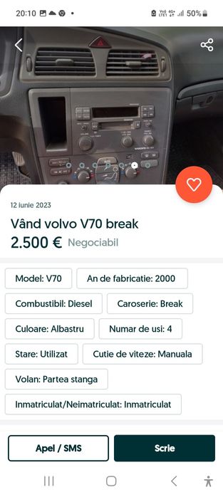 De vânzare . Urgent