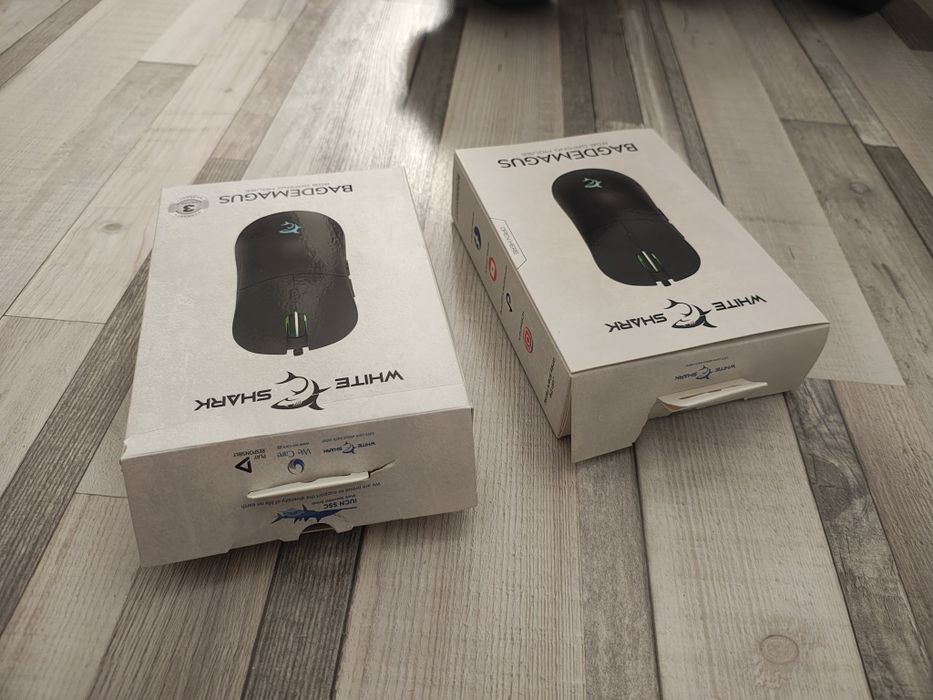 Mouse gaming White Shark Bagdemagus, 7200DPI, Iluminare RGB, Negru