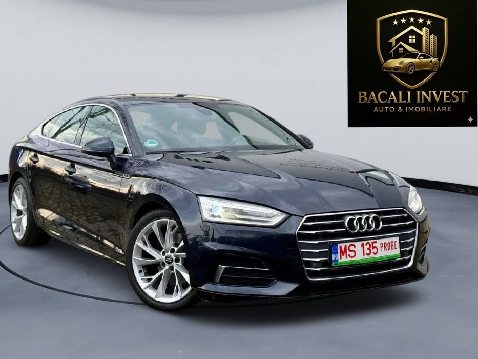 Audi A5 Sportback S-line 2018 Automat Led Navi Drive Select Finatare Rata 350 euro