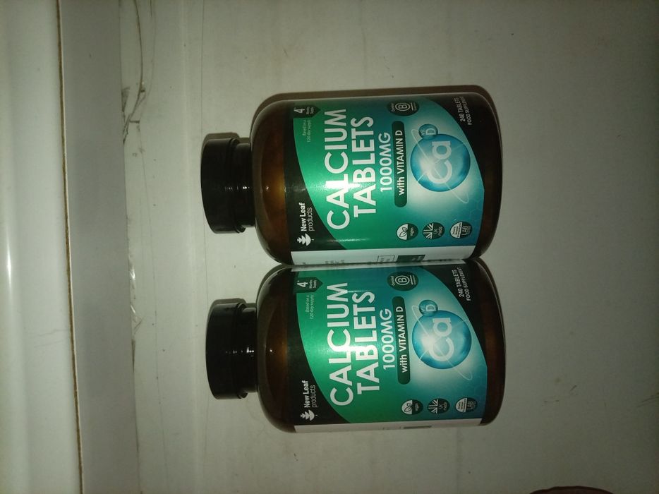 Calcium tablets 1000mg angliyadan olingan