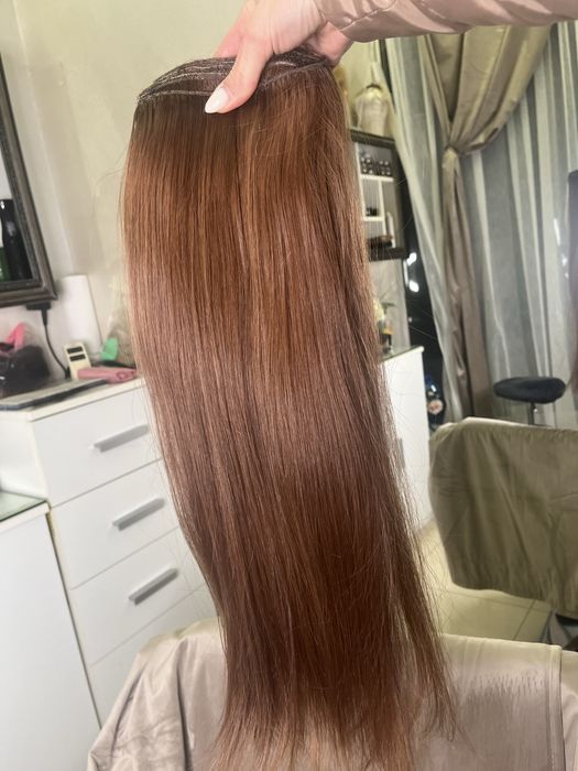 Екстеншъни от естестввна коса, висок клас