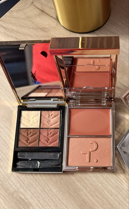 Patrick Ta румяна She’s blushing, YSL тени