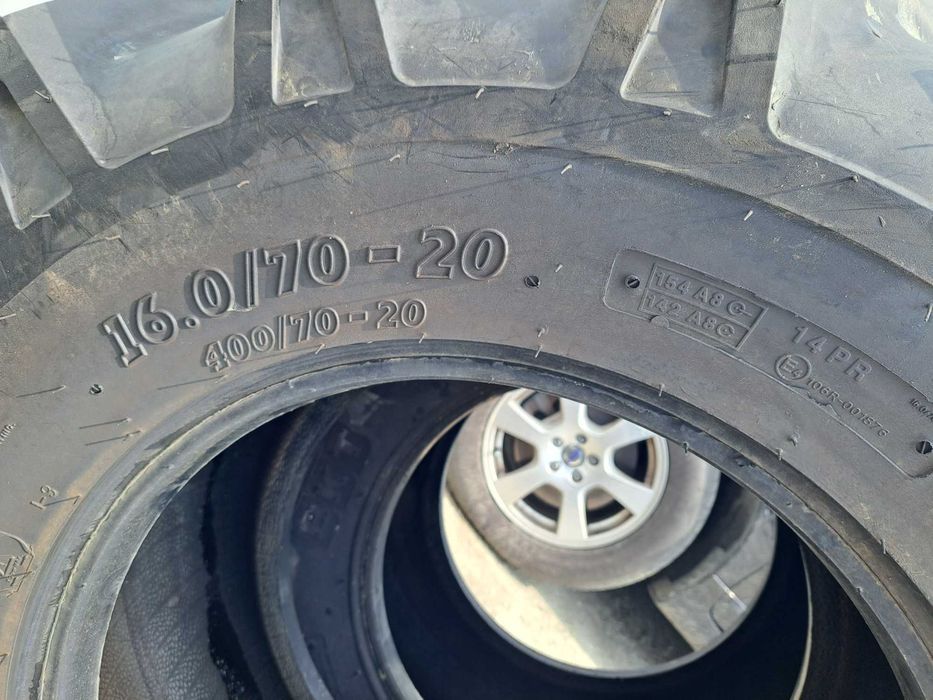 16.0/70-20 BKT 14PR cauciucuri noi 400/70-20 anvelope COMBINA