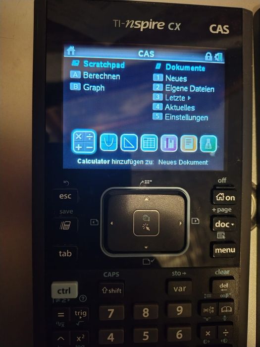 Calculator stintific Texas TI-Nspire CAS