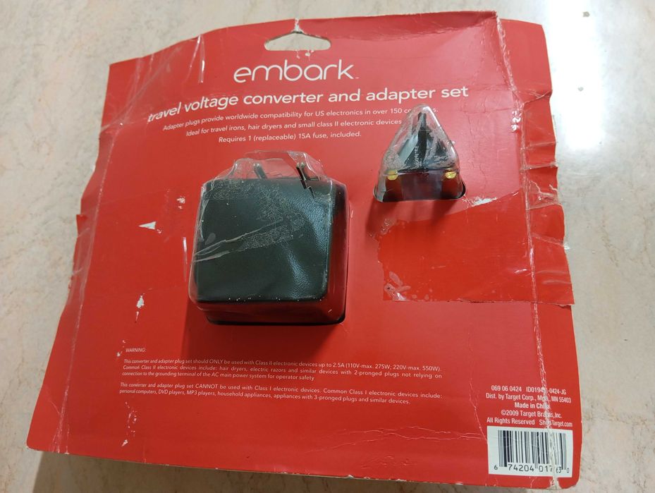 Продам EMBARK блок питания 110V на 220V .