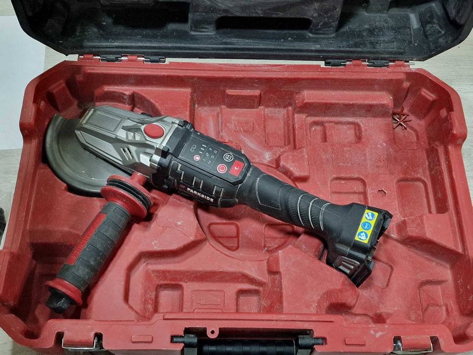 Parkside Performance акумулаторен ъглошлайф PPWSFA 20Li C4
