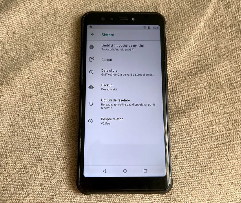 Telefon Vernee V2 Pro 4G 6GB RAM, 64GB rezistent santier