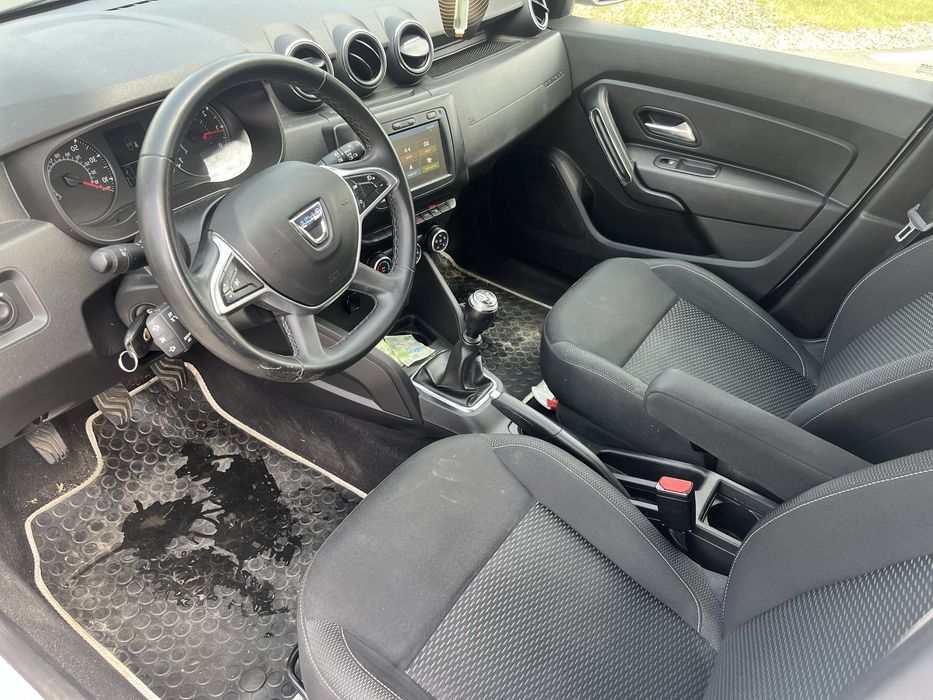 Scaun sofer interior fete de portiera volan din piele airbag pasager Dacia Duster 2018-2024 Faza 2