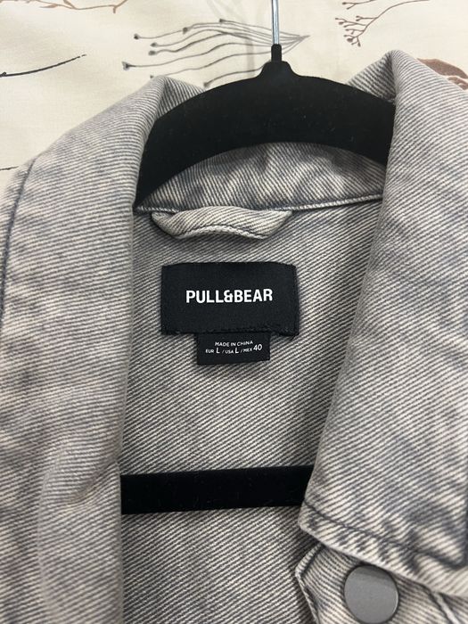 Мъжко яке Деним Pull & Bear