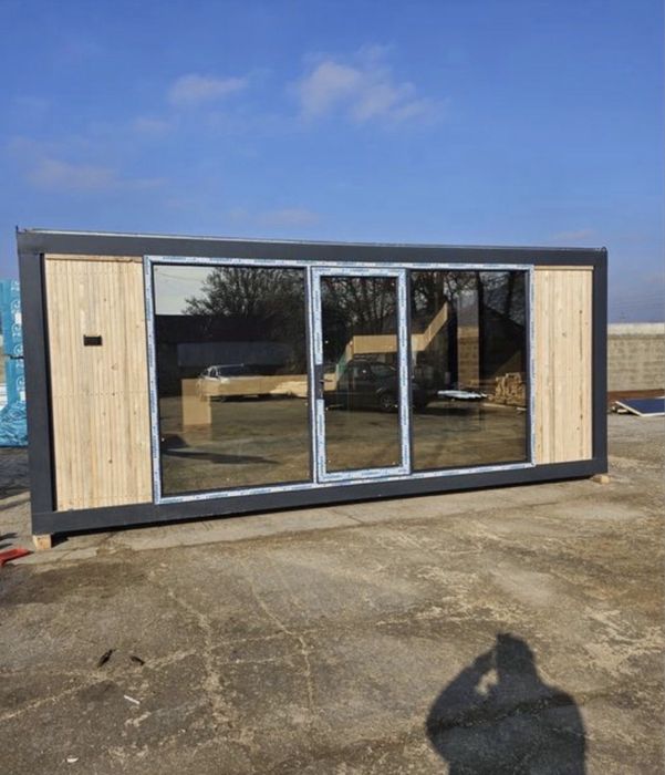 Container modular birou vitrina riglaj