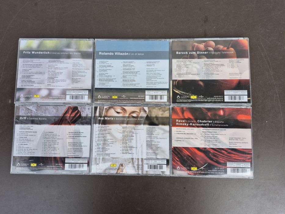 Vând Lot 18 CD cu muzica clasica mixta,colectia Deutsche Grammophon
30 x 5 = 150lei

pa