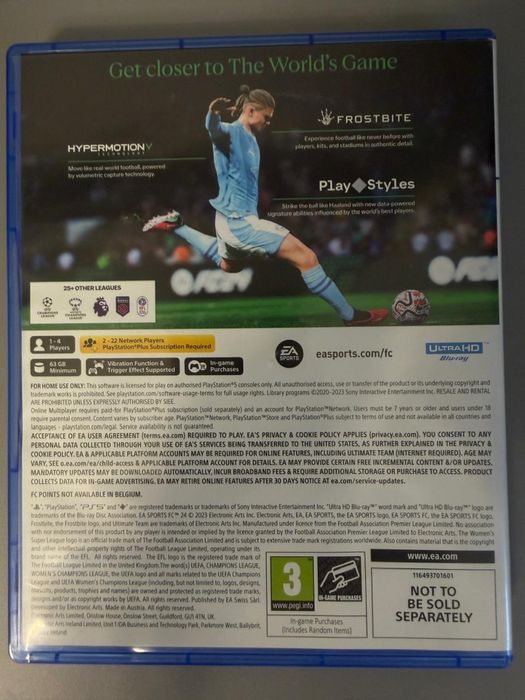 Продам диск FC24 на PS5