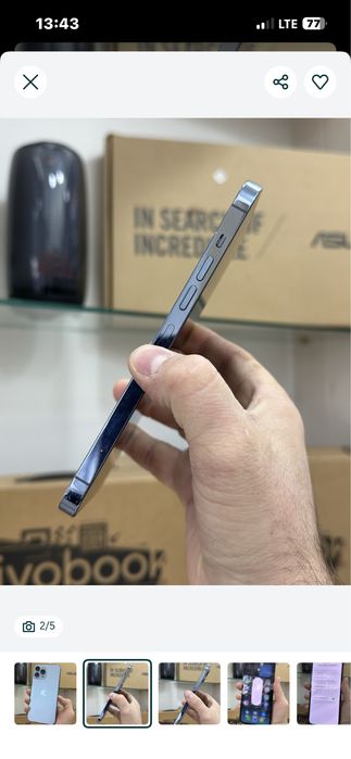 Iphone 13pro 128 GB xotira srochna sotiladi