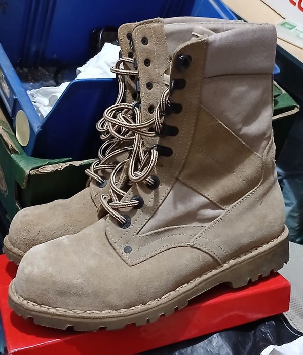 BOCANCI MILITARI ARMATA - Desert / 100 % piele