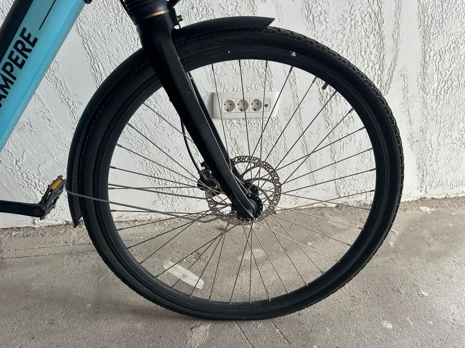 Bicicleta Electrica Dama Ampere Deluxe, 27" -A-