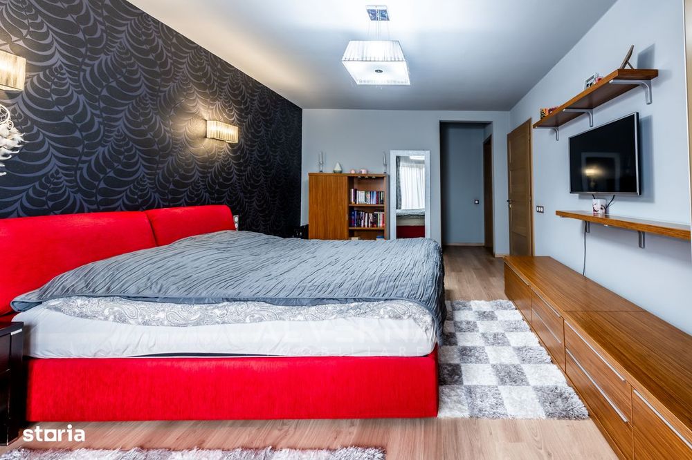 Casa individuala 268mp | 4 dormitoare + studio | 1100mp teren | Faget