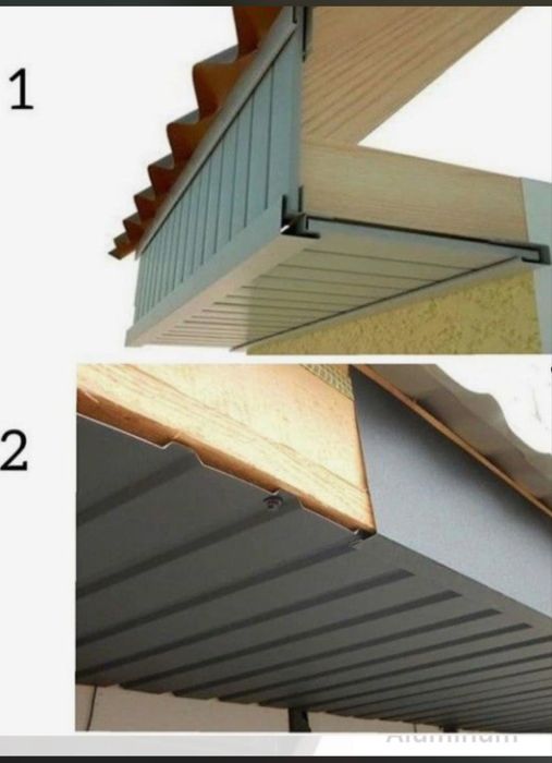 Металлосойдинг фасадный стык