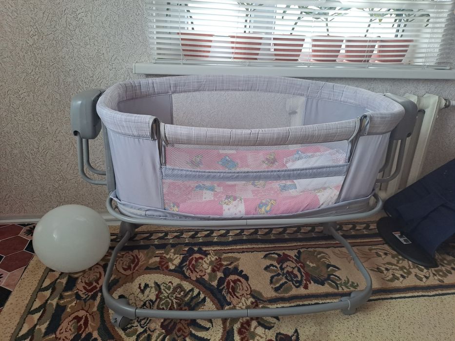 Датская кроватка  авто кочалка