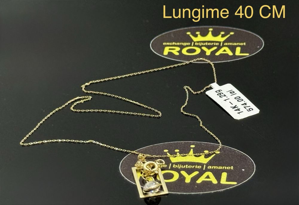 Bijuteria ROYAL : Lant AUR 14K / 1.29 GR