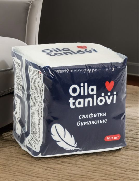 Бумажные салфетки Oila tanlovi, 100 шт