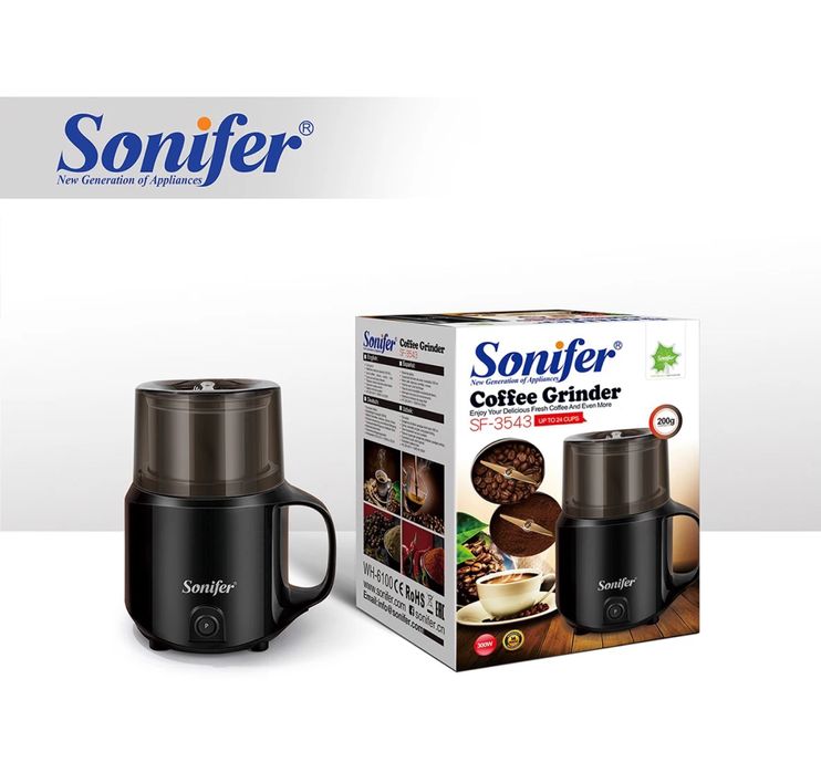 Доставка! Кофемолка Sonifer SF-3543