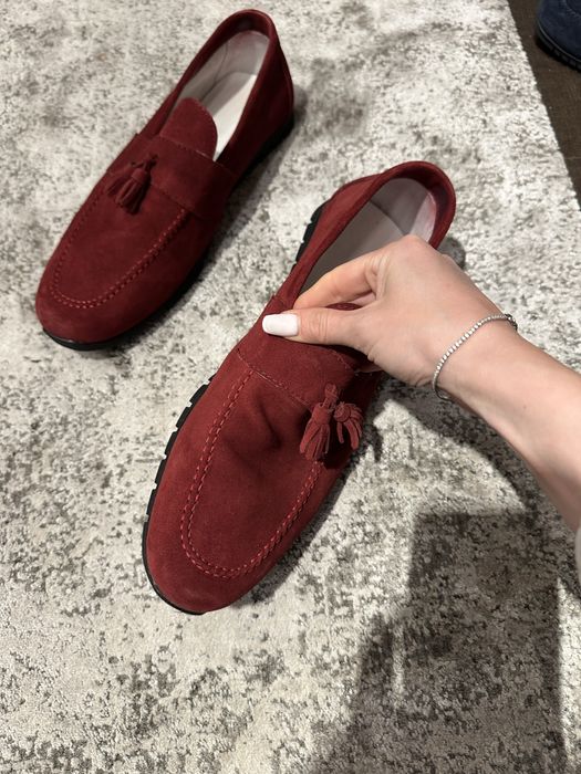 Мъжки велурени мокасини