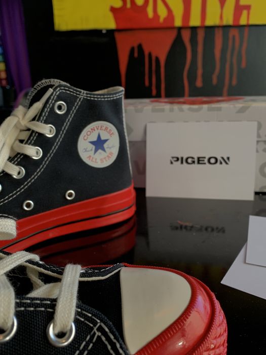 Converse Comme des Garçons Black Red