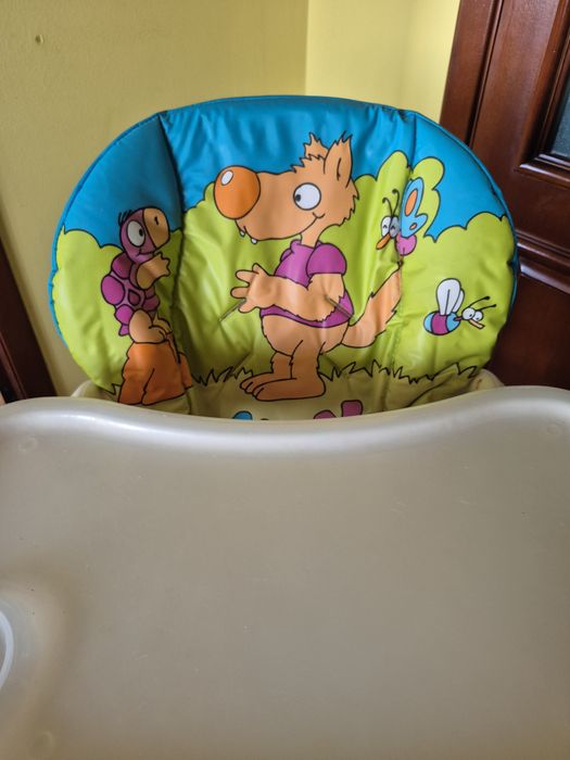 Детско столче за хранене Chicco POLLY 2 в 1 Wood Friends