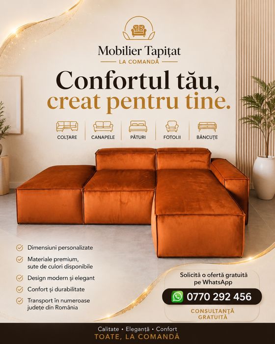 Coltare si canapele chesterfield