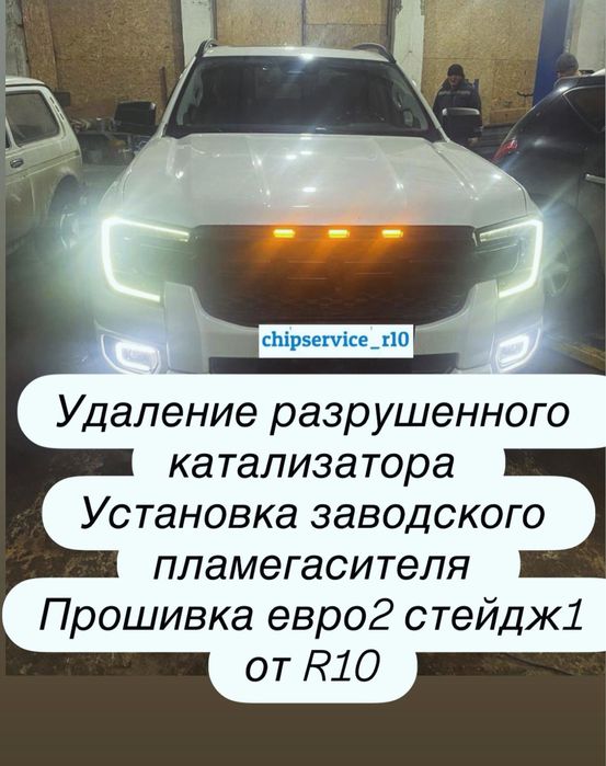 Чип-тюнинг, удаление катализаторов, DPF OFF
