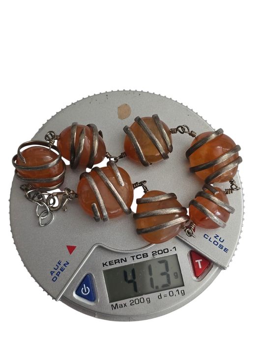 Bratara argint vintage