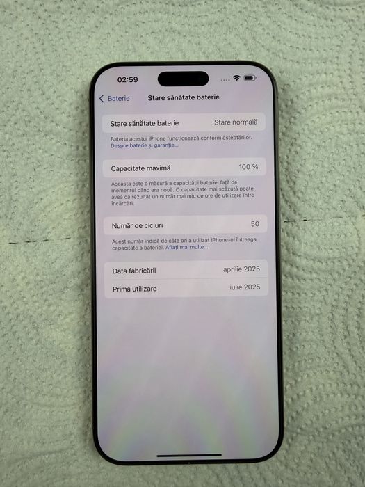 Iphone 16 pro max 256