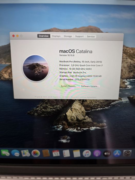 MacBook Pro 2013 Retina 15"