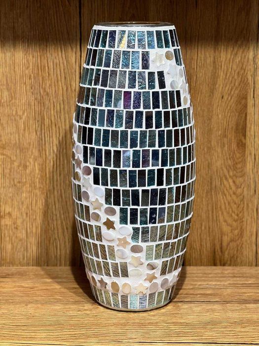 Ваза для Цветов - Декоративная Мозаика