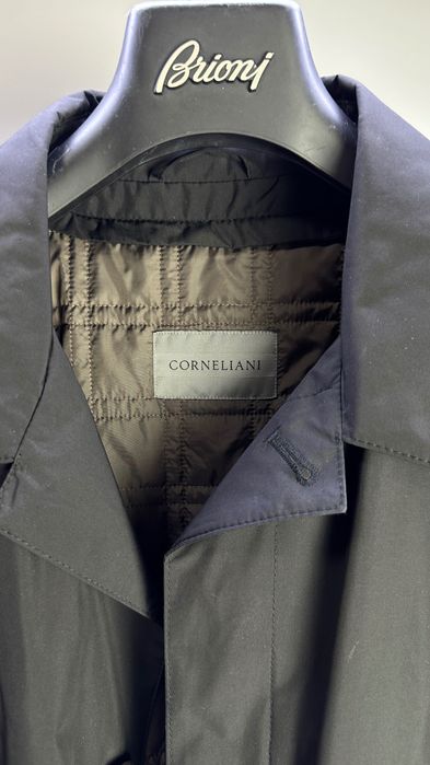 Мужской утепленный плащ CORNELIANI