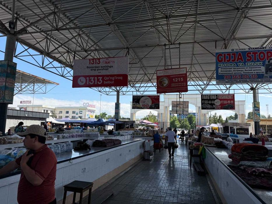 Toshkent shaxri boyicha tashqi reklama xizmatlari.