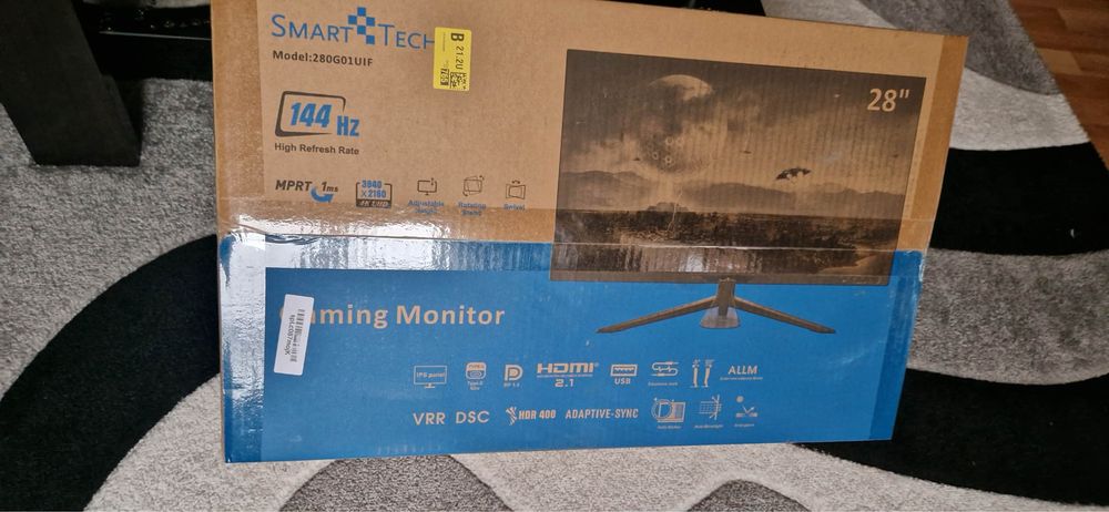 SMART TECH 280G01UIF 28 Zoll UHD 4K Gaming Monitor