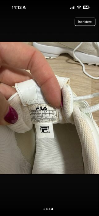 Adidasi Fila Distruptor