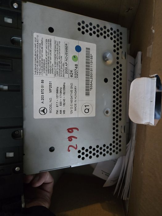 Автомагнитола для Mercedes W203