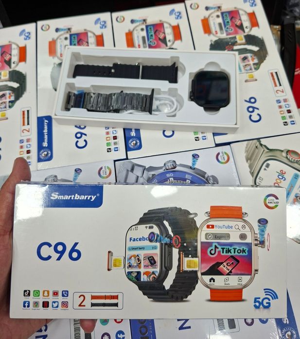 Smartbarry C96, c95, c99, Sim kartali smart watch, android smart watc