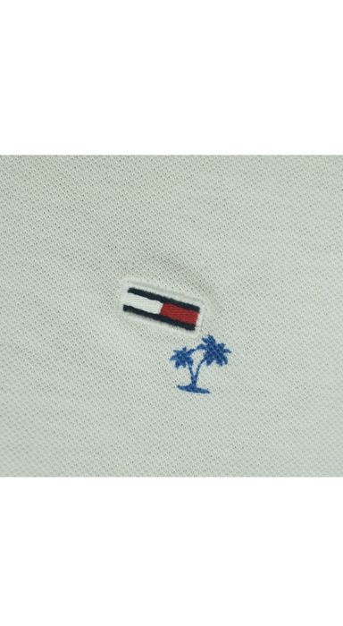 Оригинална, изискана тениска с яка Tommy Hilfiger, M размер