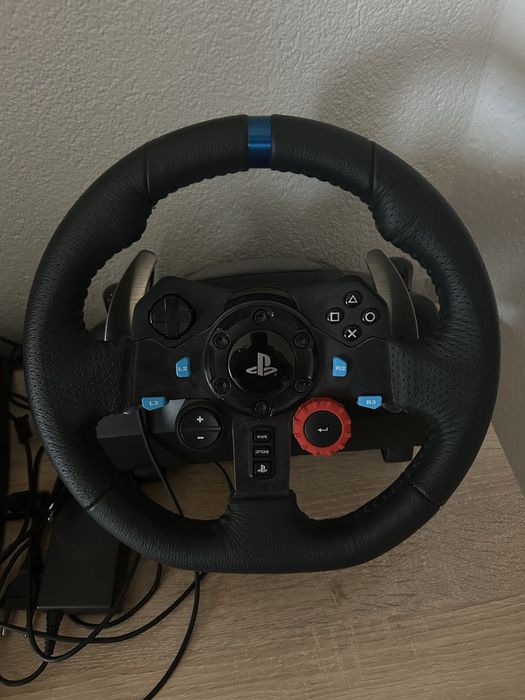Волан с педали Logitech - G29, черен, PC/PS4/PS5