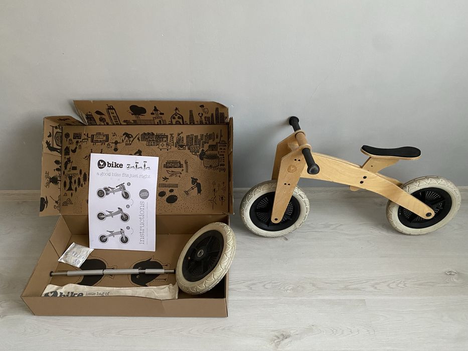 Продавам баланс колело Wishbone 3в1