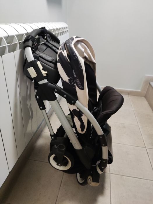 Детска количка, Limited edition Andy Warhol canopy (cars) Black seat I