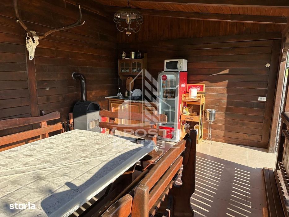 Casa de vacanta cu. teren 31.300  Nadas, 38 km de Timisoara.