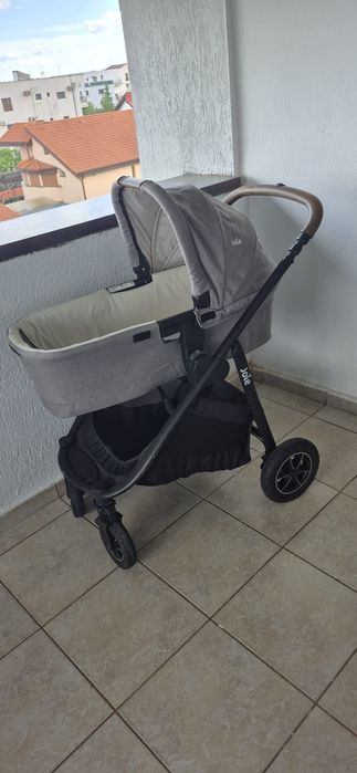 Căruță Joie 3 in 1 si Pătuț cu saltea