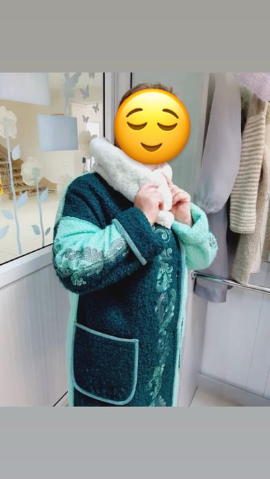 Продам польто ручной работы