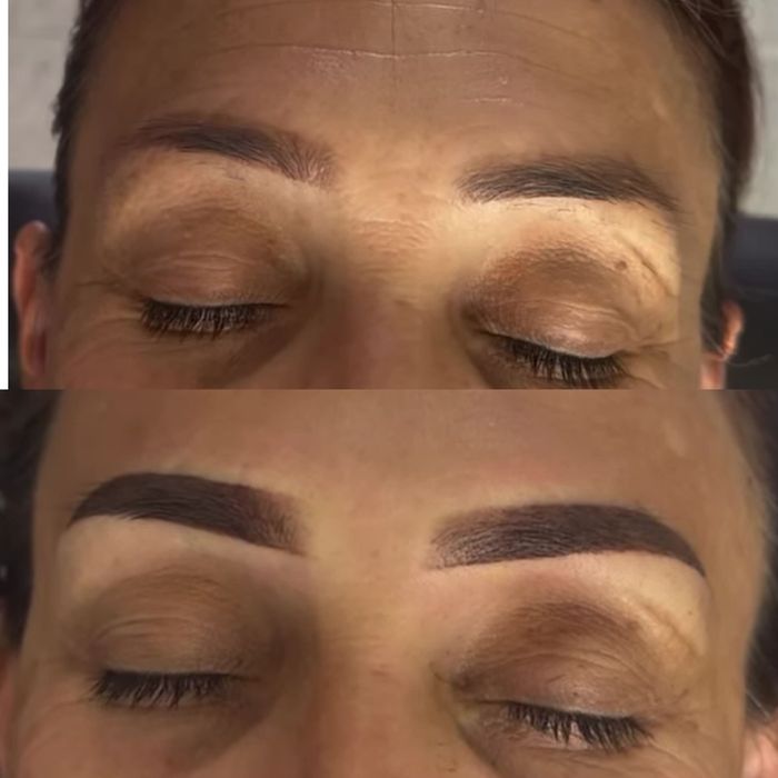 Акция Растушёвка бровей 400 тисяч