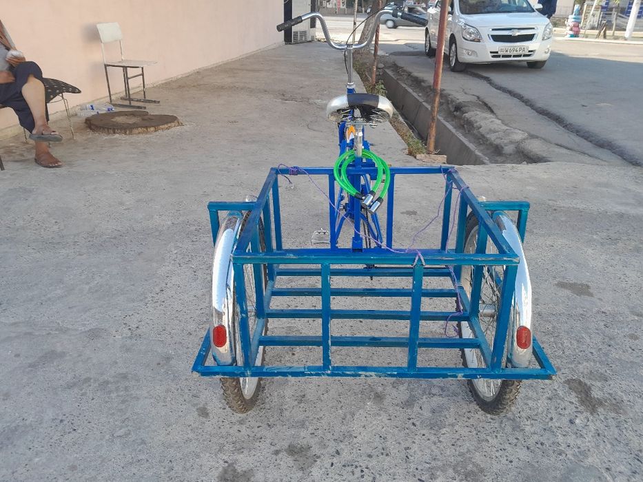 Велосипед уч балонли