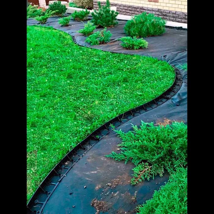 Ландшафт дизайин учун бардюр. Гул ва газон чекаларига ажойиб ечим